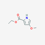 ethyl 4-methoxy-1H-pyrrole-2-carboxylate molecular structure