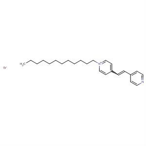 Pyridinium, 1-dodecyl-4-[2-(4-pyridinyl)ethenyl]-, bromide