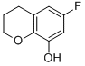 6-FLUOROCHROMAN-8-OL molecular structure