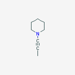 1-prop-1-ynylpiperidine molecular structure