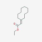 Acetic acid, cyclodecylidene-, ethyl ester