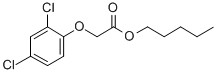 pentyl (2,4-dichlorophenoxy)acetate molecular structure