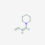Piperidine, 1-(1,3-butadienyl)- molecular structure