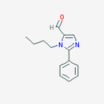 1H-IMIDAZOLE-5-CARBOXALDEHYDE, 1-BUTYL-2-PHENYL- molecular structure