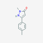 1-Methyl-3-(4-methylphenyl)-1H-pyrazol-5-ol