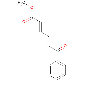 2,4-Hexadienoic acid, 6-oxo-6-phenyl-, methyl ester, (2E,4E)- molecular structure