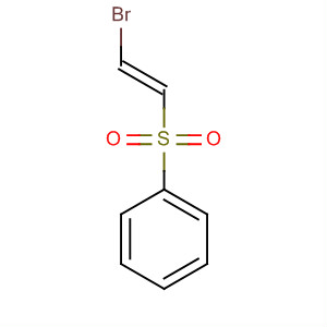 Benzene, [(2-bromoethenyl)sulfonyl]-, (E)- molecular structure