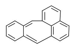 Benzo(5,6)cyclohepta(1,2,3-de)naphthalene molecular structure