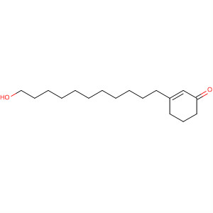 2-Cyclohexen-1-one, 3-(11-hydroxyundecyl)- molecular structure