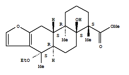 CaesaldekarinK molecular structure