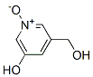 3-Pyridinemethanol,5-hydroxy-, 1-oxide molecular structure