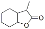 3-Methylhexahydrobenzofuran-2(3H)-one molecular structure
