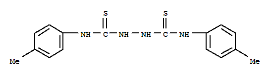 1-(p-tolyl)-3-(p-tolylcarbamothioylamino)thiourea molecular structure
