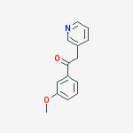 1-(3-METHOXYPHENYL)-2-(3-PYRIDYL)ETHANONE