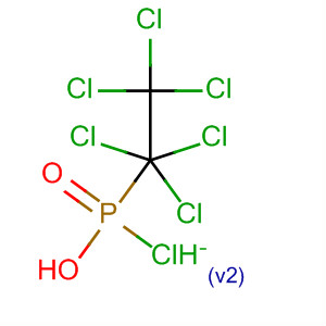 Phosphinic chloride, bis(trichloromethyl)- molecular structure