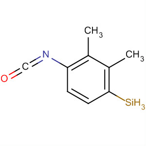 Silane, isocyanatodimethylphenyl- molecular structure