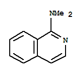 1-Isoquinolinamine,N,N-dimethyl- molecular structure