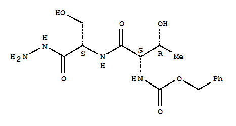 benzyl {1-[(1-hydrazinyl-3-hydroxy-1-oxopropan-2-yl)amino]-3-hydroxy-1-oxobutan-2-yl}carbamate 
