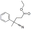 ethyl gamma-cyano-gamma-methylbenzenebutyrate molecular structure