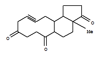 5,10-secoestr-5-yne-3,10,17-trione molecular structure