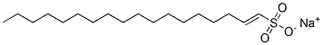 SODIUMOCTADECENE-1-SULPHONATE molecular structure