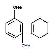 2-(cyclohex-1-en-1-yl)-1,3-dimethoxybenzene molecular structure