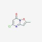 5-Chloro-2-methyl-7h-isoxazolo[2,3-a]pyrimidin-7-one molecular structure