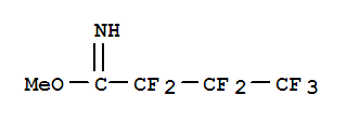 methyl (1Z)-2,2,3,3,4,4,4-heptafluorobutanimidoate molecular structure