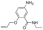 5-amino-N-ethyl-2-prop-2-enoxy-benzamide molecular structure
