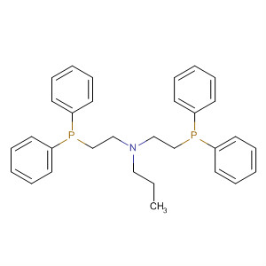1-Propanamine, N,N-bis[2-(diphenylphosphino)ethyl]- molecular structure