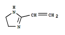 1H-Imidazole,2-ethenyl-4,5-dihydro-, homopolymer molecular structure