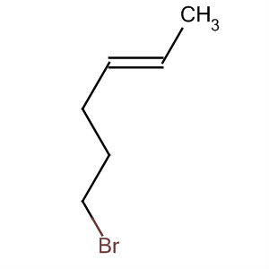 2-Hexene, 6-bromo-, (2E)- molecular structure