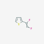 2-[(1E)-1,2-DIFLUORO-VINYL] THIOPHENE molecular structure