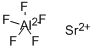 AlF5Sr molecular structure