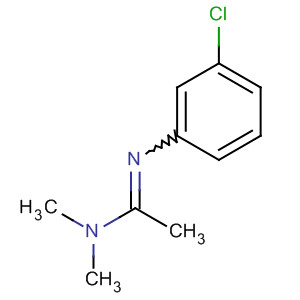 Ethanimidamide, N'-(3-chlorophenyl)-N,N-dimethyl- molecular structure