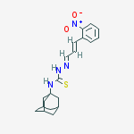 1-(1-adamantyl)-3-[(e)-[(e)-3-(2-nitrophenyl)prop-2-enylidene]amino]thiourea