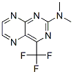 N,N-Dimethyl-4-trifluoromethyl-2-pteridinamine molecular structure