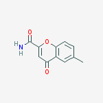 6-methyl-4-oxochromene-2-carboxamide molecular structure