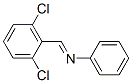 N-(2,6-dichlorobenzylidene)aniline molecular structure