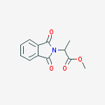 Methyl 2-(1,3-dioxo-1,3-dihydro-2h-isoindol-2-yl)propanoate molecular structure