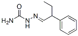 2-Phenylbutanal semicarbazone molecular structure