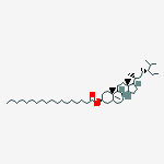 Stigmast-5-en-3-ol, octadecanoate, (3beta)- molecular structure