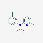 N,N-Bis(6-methylpyridin-2-yl)acetamide