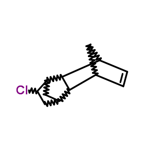 2-chloro-1,2,3,4,4a,5,8,8a-octahydro-1,4:5,8-dimethanonaphthalene molecular structure