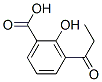 2-Hydroxy-3-propionylbenzoic acid
