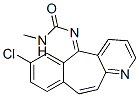 1-(7-Chloro-5H-benzo[4,5]cyclohepta[1,2-b]pyridin-5-ylidene)-3-methylurea molecular structure