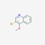 3-bromo-4-methoxyquinoline molecular structure
