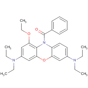 10H-Phenoxazine-3,7-diamine,10-benzoyl-1-ethoxy-N,N,N',N'-tetraethyl-