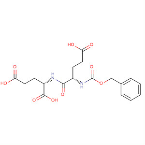L-Glutamic acid, N-[N-[(phenylmethoxy)carbonyl]-L-a-glutamyl]- molecular structure