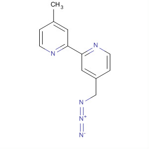 2,2'-Bipyridine, 4-(azidomethyl)-4'-methyl- molecular structure